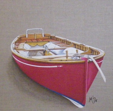 Pintura titulada "Le corsaire III" por M'Do, Obra de arte original, Acrílico