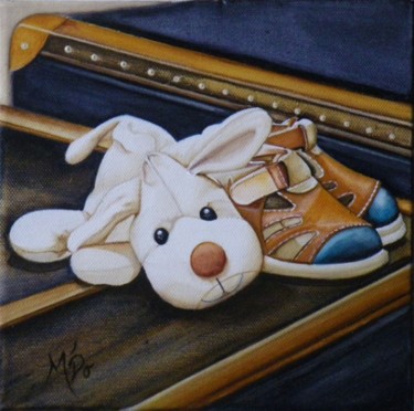 Painting titled "doudou" by M'Do, Original Artwork, Acrylic