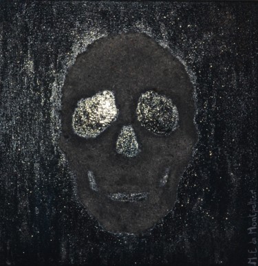 Peinture intitulée "Skull 2" par Marie-Emérence De Montpellier, Œuvre d'art originale, Autre