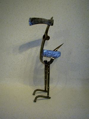 Sculpture intitulée "albert" par Marc De Zutter, Œuvre d'art originale, Métaux