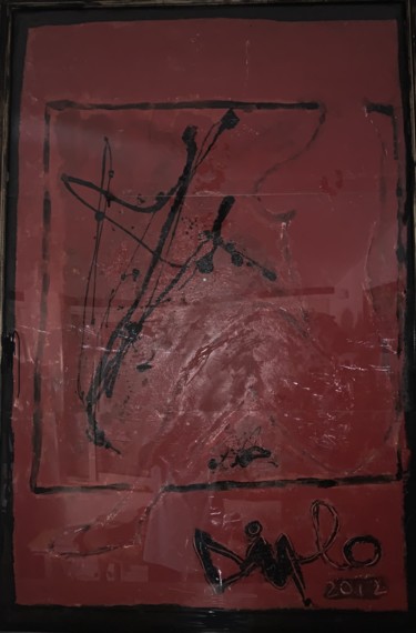 Peinture intitulée "Volupté" par Mdiplo, Œuvre d'art originale, Laque