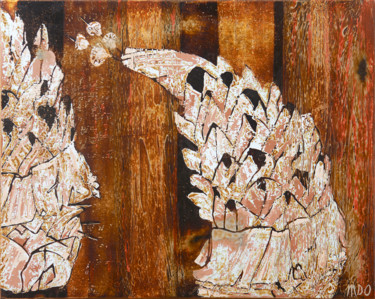 Peinture intitulée "pagodon 1.jpg" par Marie-Dominique Boneu Hyman (MDO), Œuvre d'art originale, Autre