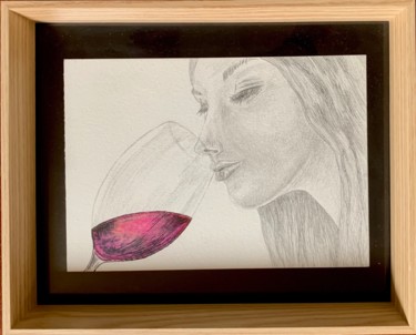 Drawing titled "“CATA II”" by M.Domarco, Original Artwork, Pencil