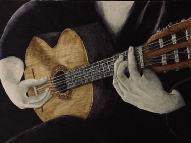 “RITMO, ARMONÍA, COLOR” Drawing titled "“RITMO, ARMONÍA, CO…" by M.Domarco, Original Art, Pencil