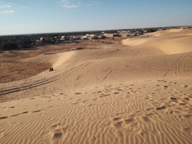 Photographie intitulée "Le désert De Willay…" par Mebarek Refai, Œuvre d'art originale