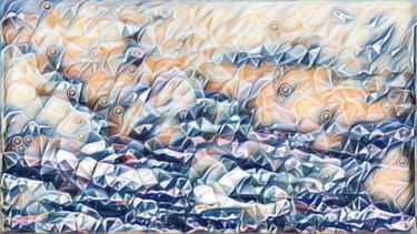 Digital Arts titled ""Snow"" by Medushiva, Original Artwork, Digital Painting