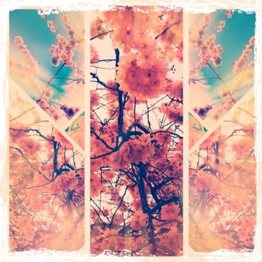 Digital Arts titled ""Cherry Blossom Gir…" by Medushiva, Original Artwork, Digital Painting