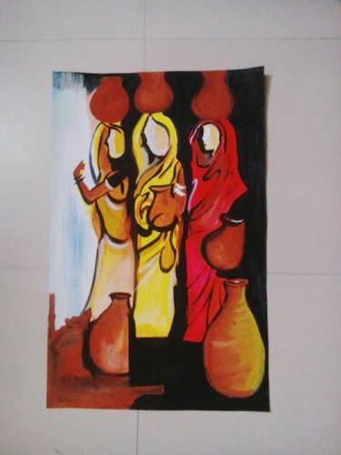 Painting titled "painting-12.jpg" by Megh Bhowmick, Original Artwork