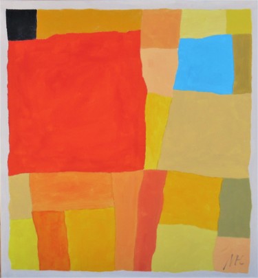 Felicity 2. Painting titled "Felicity 2." by Megha Hendrick, Original Art, Acrylic