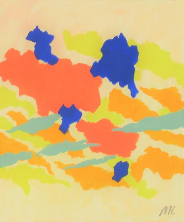 The Sight 1. Painting titled "The Sight 1." by Megha Hendrick, Original Art, Acrylic