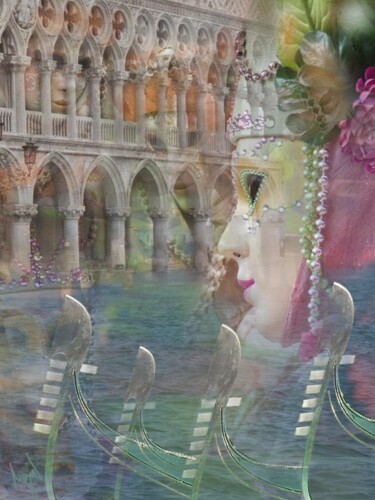Фотография под названием "Venise II" - Francesca Megnet, Подлинное произведение искусства, Цифровая фотография