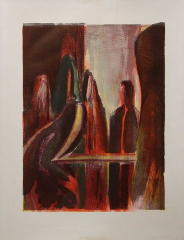 Obrazy i ryciny zatytułowany „untitled-04-litogra…” autorstwa Ressam, Oryginalna praca, Rytownictwo