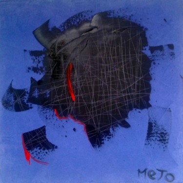 Pittura intitolato "untitled" da Mejo Informal Art Contemporary Art, Opera d'arte originale, Olio