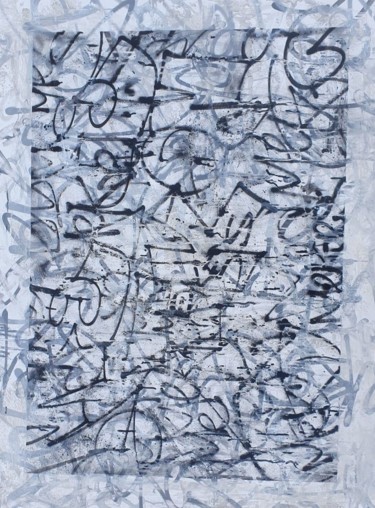 Картина под названием "#ArtistSupportPledg…" - Mekes, Подлинное произведение искусства, Рисунок распылителем краски