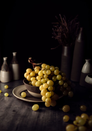 Photography titled "Nature morte aux ra…" by Melancholya, Original Artwork, Digital Photography