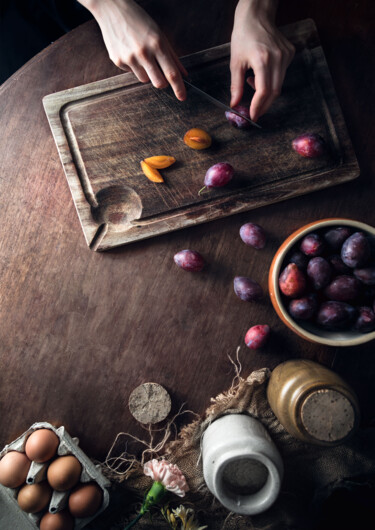 Photographie intitulée "Pour une tarte aux…" par Melancholya, Œuvre d'art originale, Photographie numérique