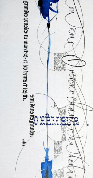 Disegno intitolato "plantin" da Mélanie Griffon, Opera d'arte originale