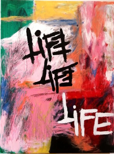 Peinture intitulée "Life" par Mélanie Lauzin, Œuvre d'art originale, Acrylique