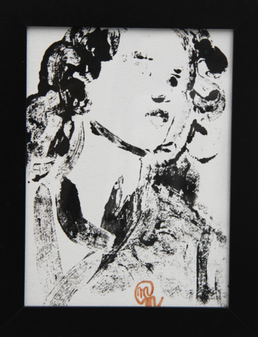Peinture intitulée "Demoiselle numéro 2" par Melanie Maquinay, Œuvre d'art originale, Acrylique