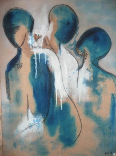 Malerei mit dem Titel "Ombre" von Mélas, Original-Kunstwerk
