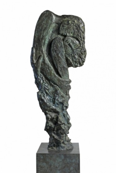 Skulptur mit dem Titel "EMBRASEMENT" von Melanie Quentin, Original-Kunstwerk, Metalle