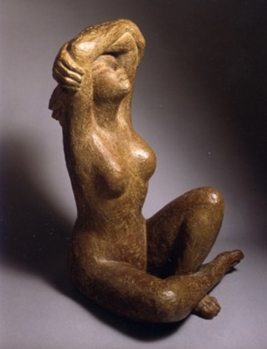 Sculpture intitulée "CORPS EN PROUE" par Melanie Quentin, Œuvre d'art originale, Métaux