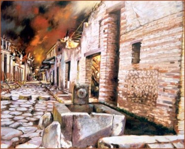 Pintura titulada ""Via de la Abundanc…" por Miguel Angel López Melgarejo, Obra de arte original