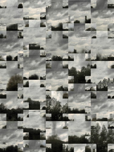 Фотография под названием "And So On - 3/7" - Mélina Bismuth, Подлинное произведение искусства, Цифровая фотография Установле…