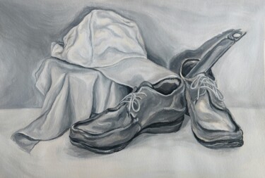 Tekening getiteld "Untitled" door Melisa Geçalp, Origineel Kunstwerk, Gouache