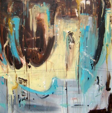 Malerei mit dem Titel "Summer 2009" von Mélissa Beaulieu, Original-Kunstwerk, Acryl