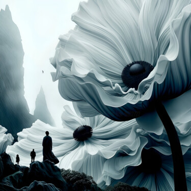 Arts numériques intitulée "Dreams exploration…" par Mélissa Boï, Œuvre d'art originale, Image générée par l'IA