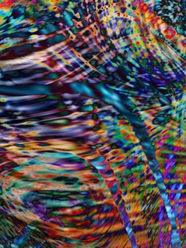 Digital Arts titled "Trancending DNA" by Melissa Boutremans, Original Artwork, Digital Painting