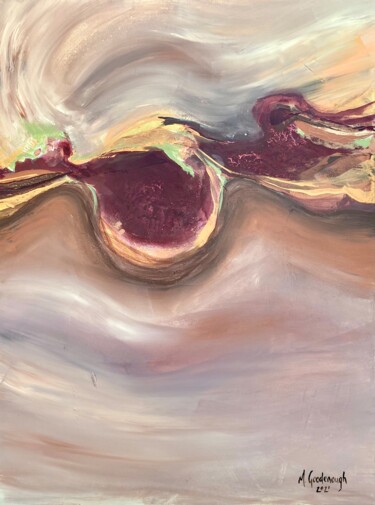 Painting titled "The Human Condition…" by Melissa Goodenough, Original Artwork, Acrylic Mounted on Wood Stretcher frame