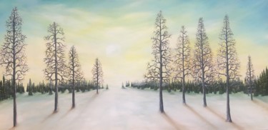 Painting titled "Grace" by Melissa Hin, Original Artwork, Oil