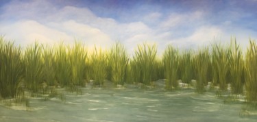 Painting titled "Sojourn" by Melissa Hin, Original Artwork, Oil
