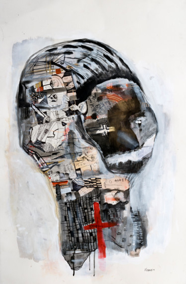 Картина под названием "my problems are sma…" - Melissa Monroe, Подлинное произведение искусства, Акрил