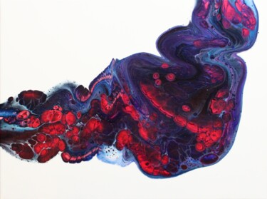 Pittura intitolato "Blood Vessel" da Melissa Schaller, Opera d'arte originale, Acrilico