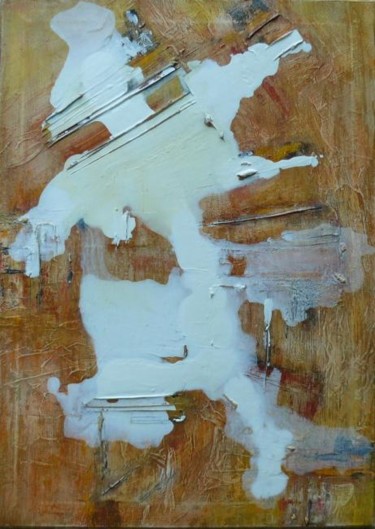 Peinture intitulée "LE PANTIN" par Melle, Œuvre d'art originale, Huile