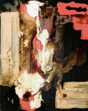 Peinture intitulée "DOUCEUR 2" par Melle, Œuvre d'art originale, Huile