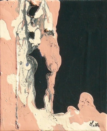 Peinture intitulée "ABIME" par Melle, Œuvre d'art originale, Huile