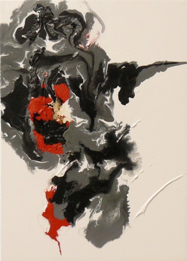 Peinture intitulée "p1070598-2.jpg SINU…" par Melle, Œuvre d'art originale, Huile