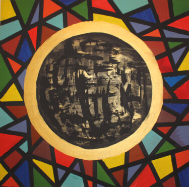 Pintura intitulada "Color of life" por Mellouki Chaimaa, Obras de arte originais, Acrílico Montado em Armação em madeira