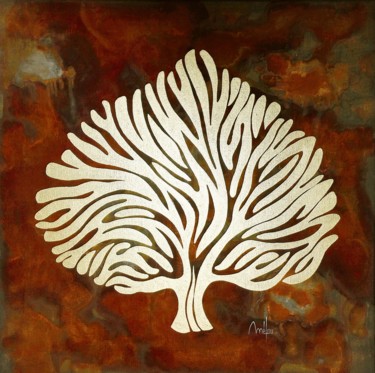 Schilderij getiteld "antic-tree-4.jpg" door Mélou, Origineel Kunstwerk, Anders
