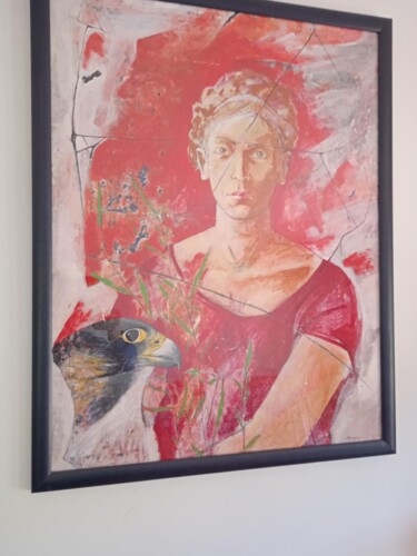 Peinture intitulée "Pompei." par Mel, Œuvre d'art originale, Acrylique Monté sur Carton