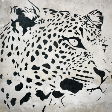 Artes digitais intitulada "Tiger" por Nebula, Obras de arte originais, Foto Montagem