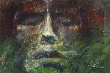 Peinture intitulée ""Awakening" from th…" par Anatoliy Menkiv, Œuvre d'art originale, Huile Monté sur Châssis en bois