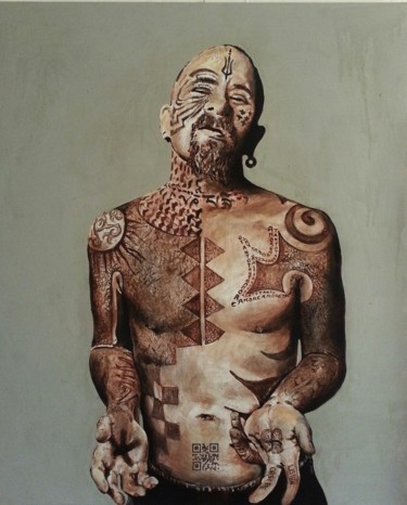 "gesucristodeinostri…" başlıklı Tablo Mennato Tedesco tarafından, Orijinal sanat, Petrol