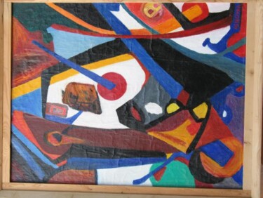 Peinture intitulée "IMG_0176.JPG" par Ali Menouar, Œuvre d'art originale, Huile