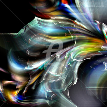 Digital Arts titled "Exuberant Light" by Richard Cresswell Thomas, Original Artwork, 2D Digital Work