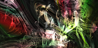 Digital Arts titled "Ghosts of Mysteries…" by Richard Cresswell Thomas, Original Artwork, 2D Digital Work